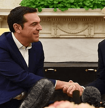 Τραμπ-Τσίπρας: ομιλούσες φωτογραφίες