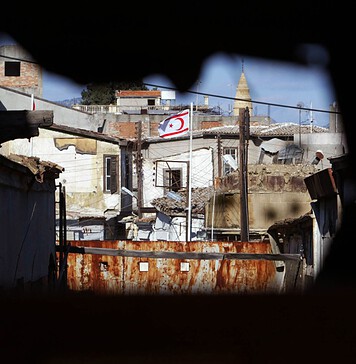 Νέο τοπίο στα κατεχόμενα, ζωγραφιά της Τουρκίας