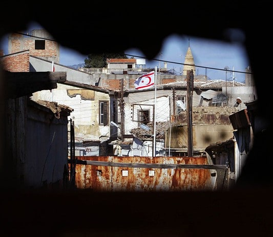 Νέο τοπίο στα κατεχόμενα, ζωγραφιά της Τουρκίας