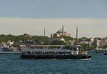 Στην Πόλη με την Αγία Σοφία στο βάθος… (φωτό Στέλιος Ελληνιάδης)